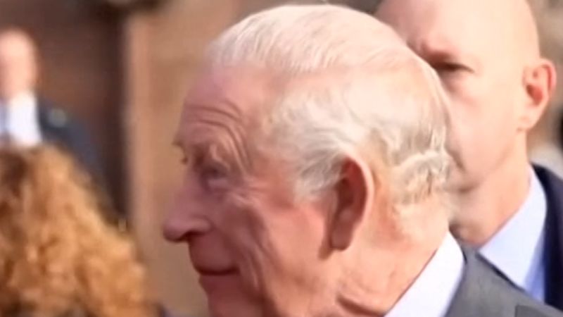 King Charles heckled over Prince Andrew’s ties to Epstein