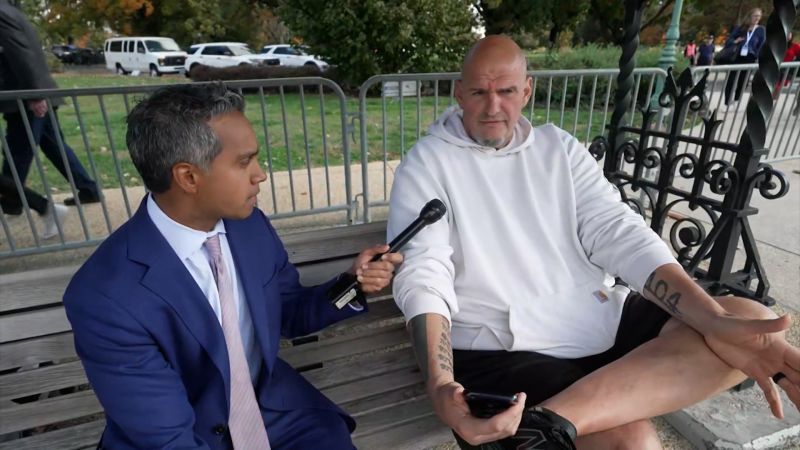 Watch: ‘This is not some sh*tty game show’: CNN asks Fetterman about shutdown stalemate