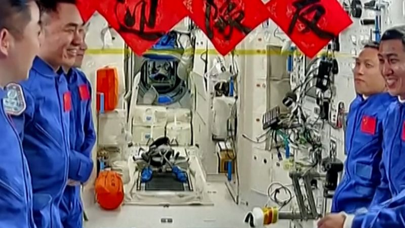 
                            Astronauts stuck in space after debris hits ship | CNN