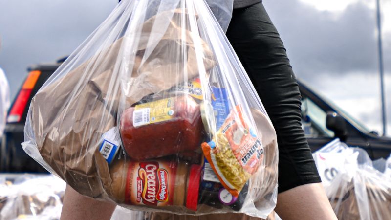 Americans turn to GoFundMe for help to buy groceries