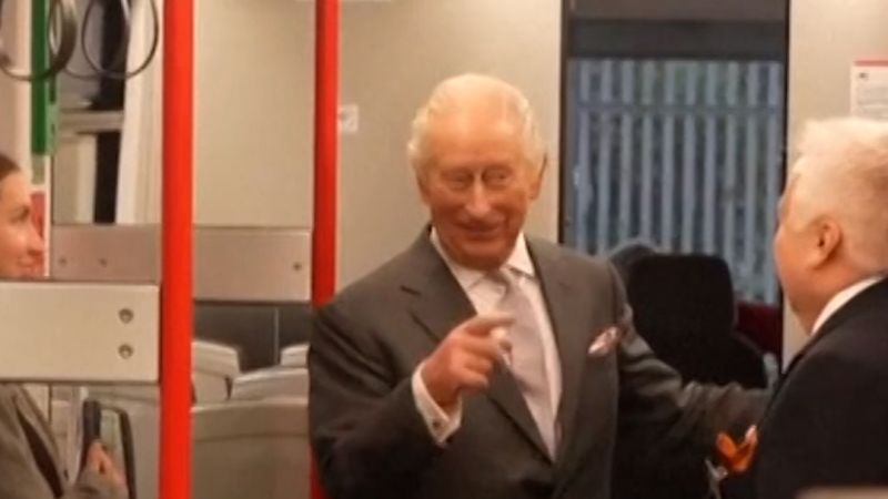 King Charles takes control of metro for 77th birthday