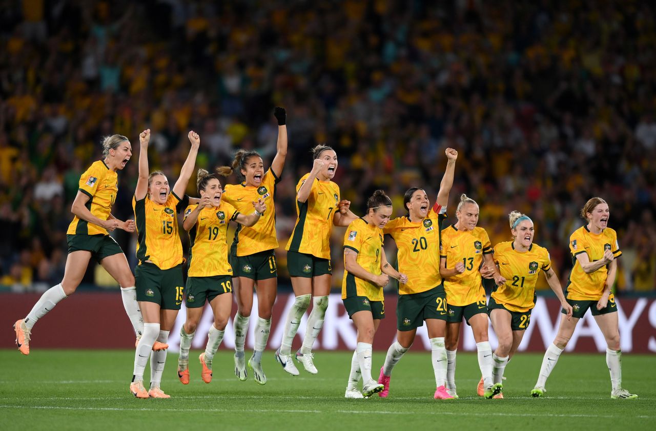 Australia makes it through to Women's World Cup semifinals seeking history  for Matildas