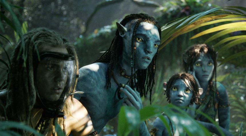 Jack Champion, Britain Dalton, Trinity Bliss and Sigourney Weaver in 