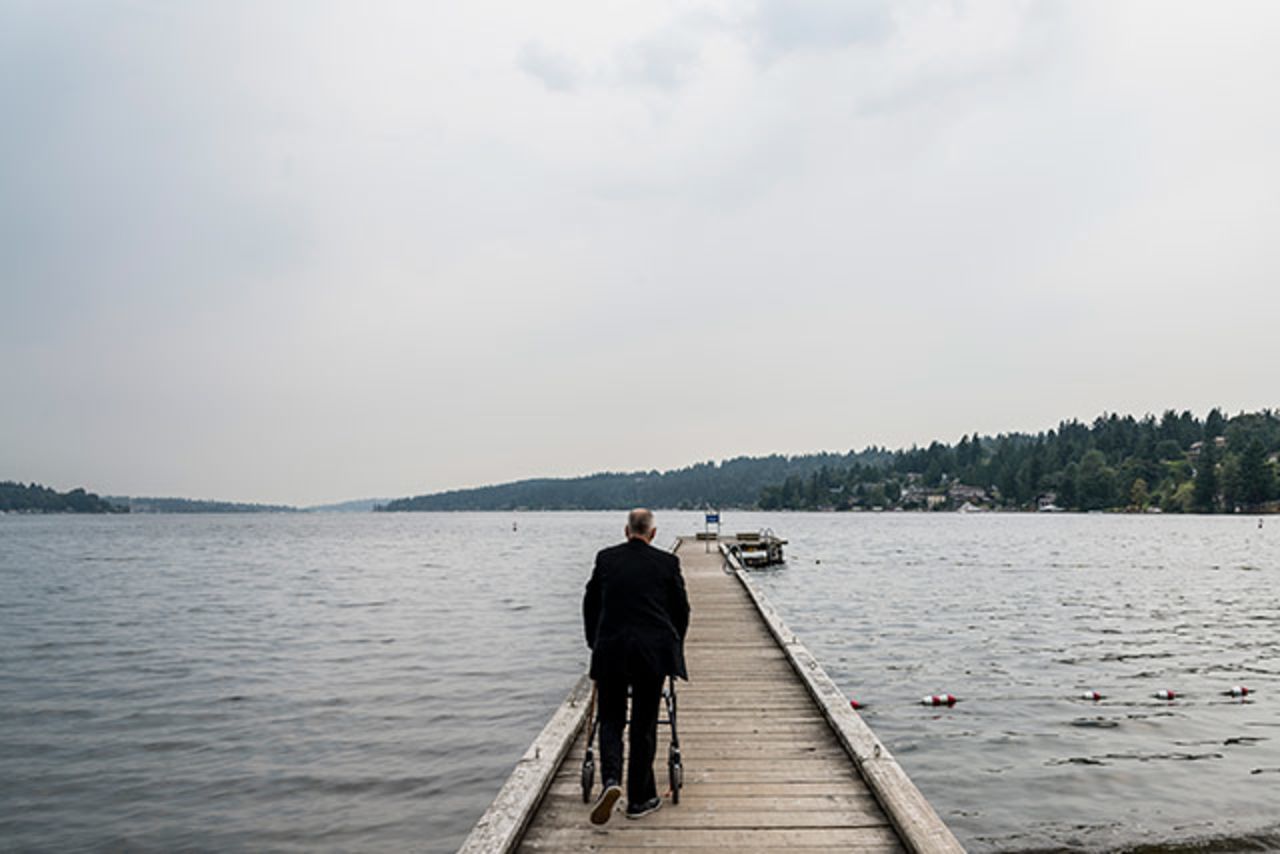 Williams recalls time spent on this fishing pier with his daughter as among the best days of his life. - (Stuart Isett for CNN)