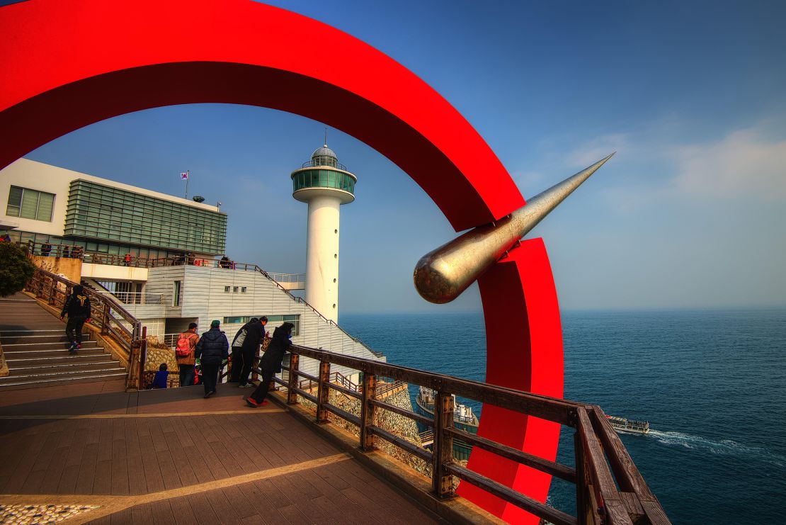 In Busan, the sea is never far from view.