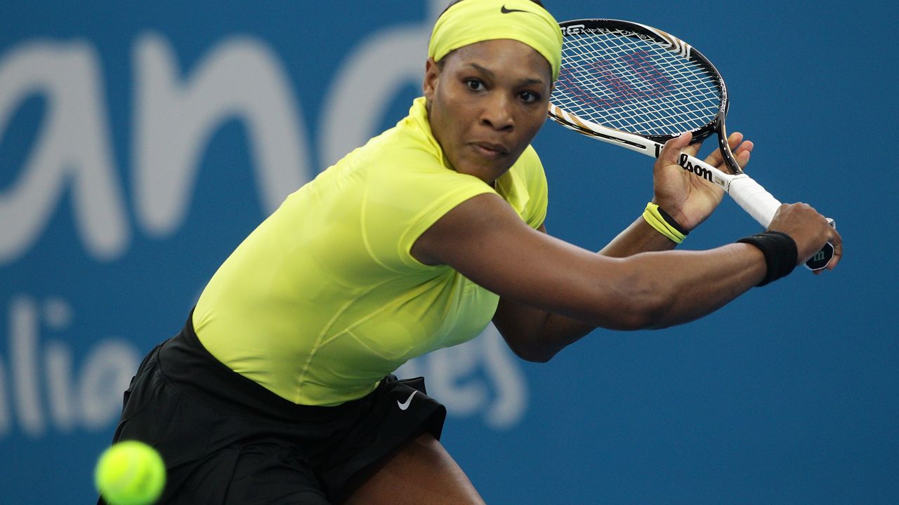 Serena Williams made an impressive comeback in Brisbane despite her revelations afterwards. 