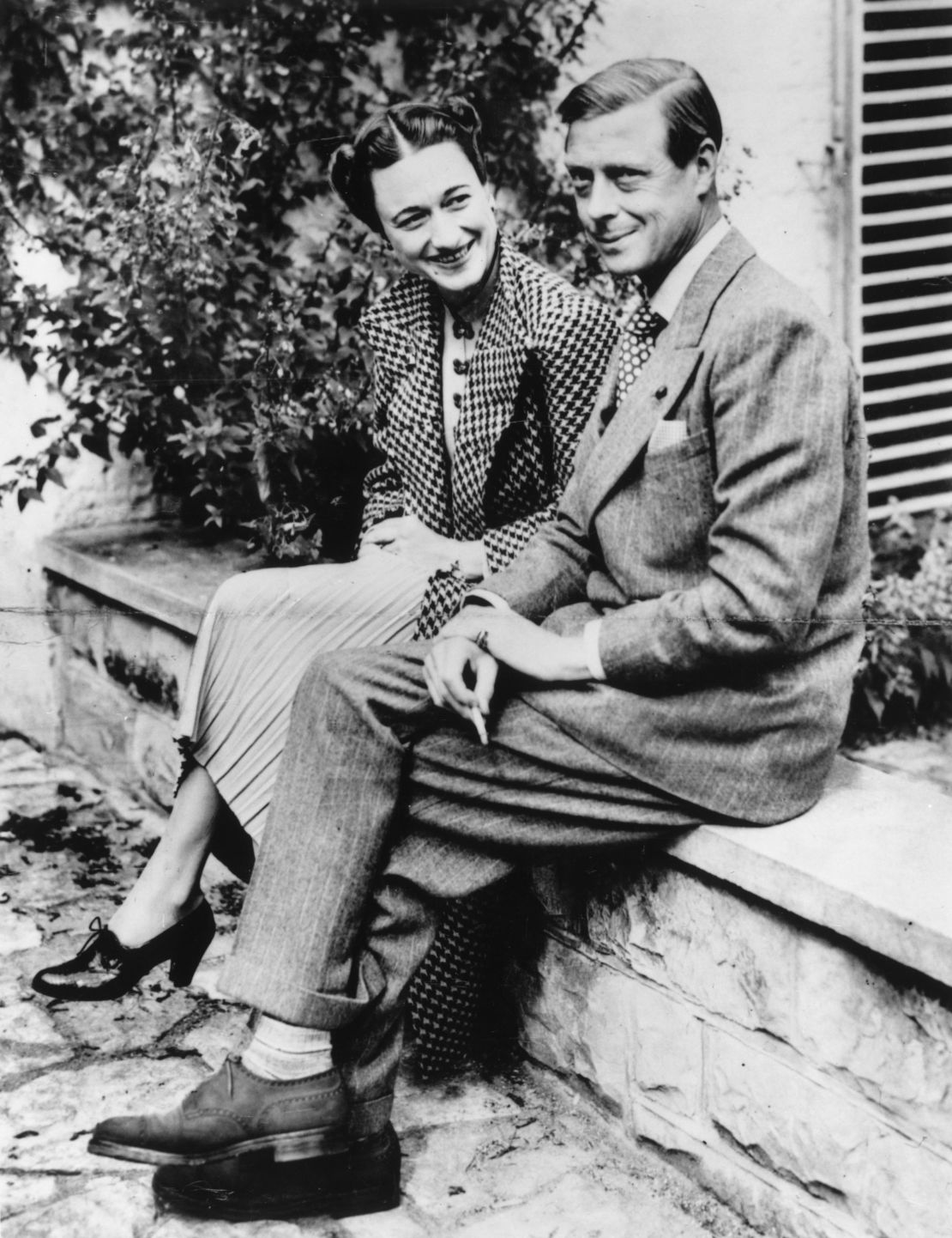 The Duke and Duchess of Windsor, formerly King Edward VIII and Wallis Simpson, pictured in September  1939.