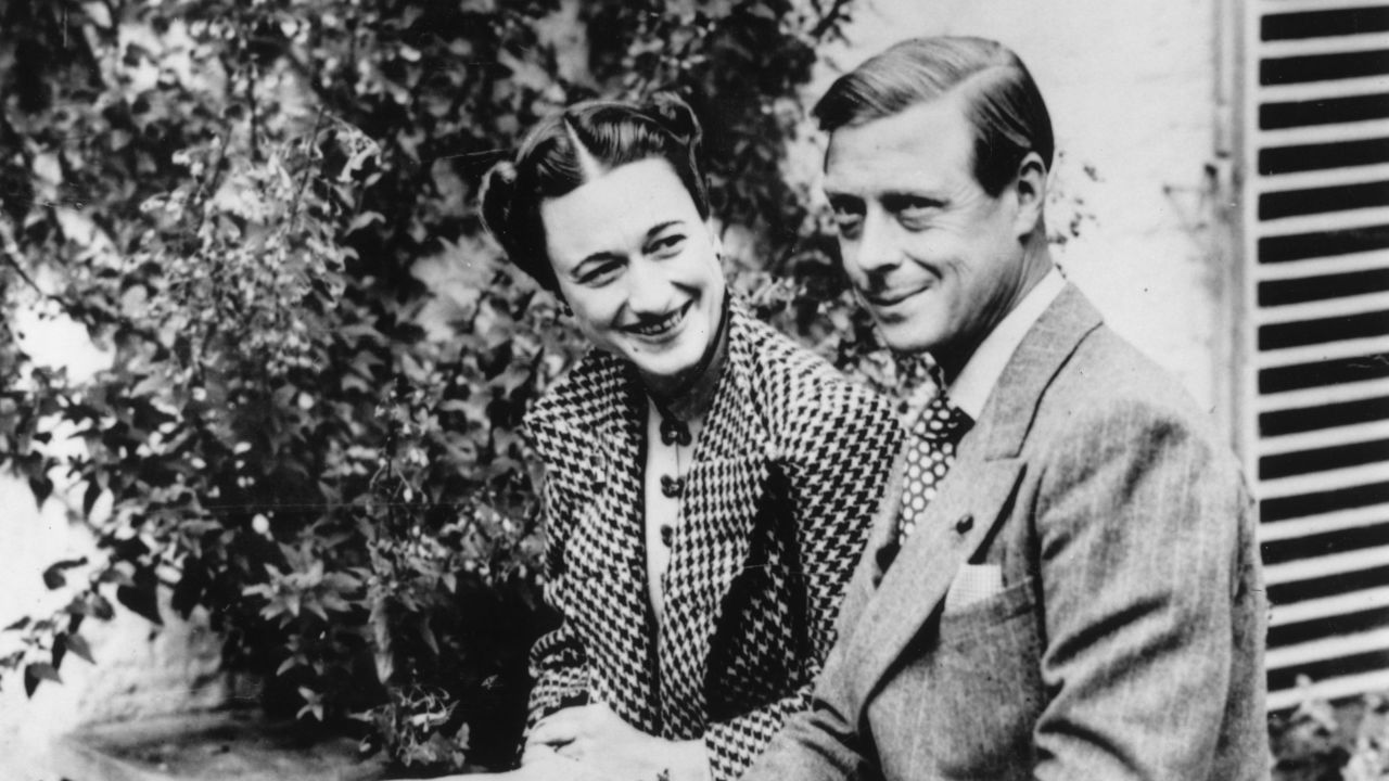 The Duke and Duchess of Windsor, formerly King Edward VIII and Wallis Simpson, pictured in September  1939.