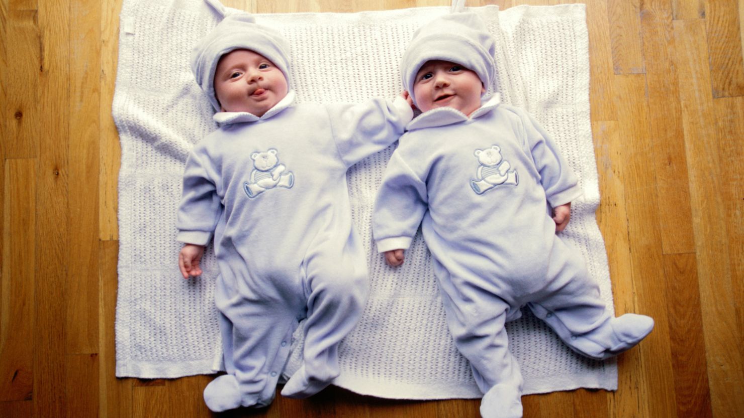 The chance of having twins grows when a woman has more than one embryo implanted during in vitro fertilization.