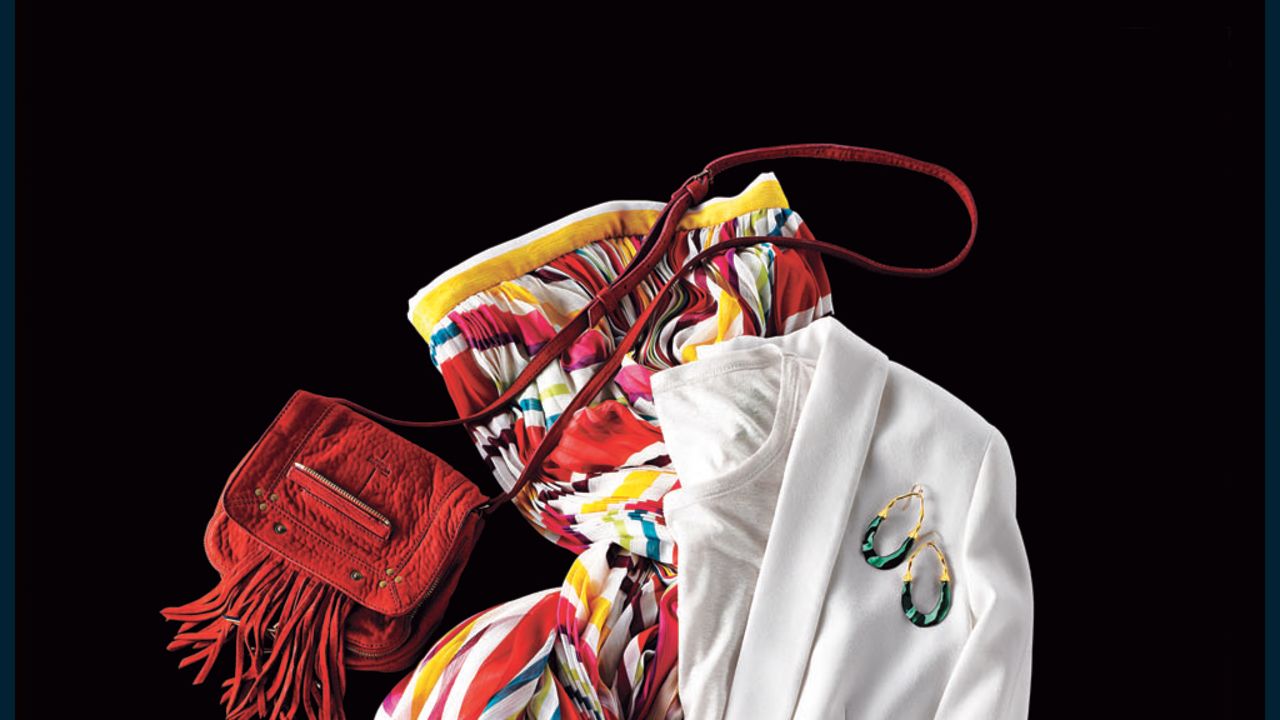 Summer Style: Vintage Hermes Scarf + Fourth of July Outfit Idea