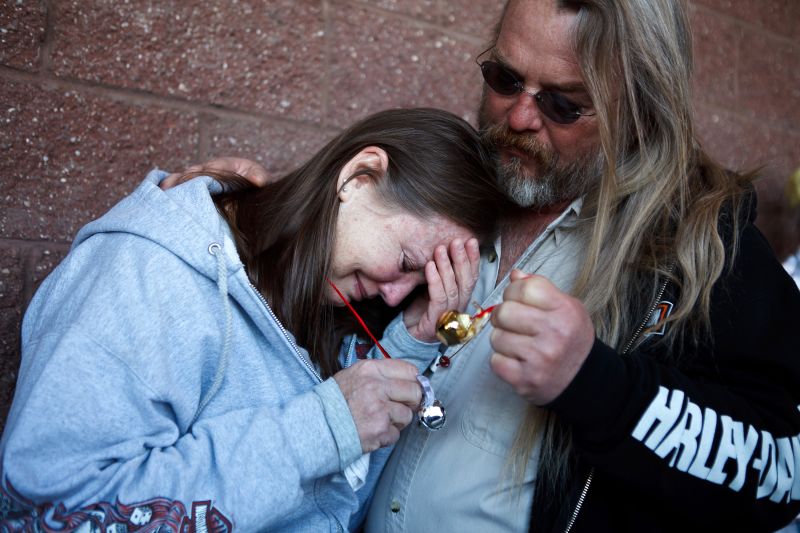 Photos One Year Since Arizona Shooting CNN   120108105023 Tuscon Anniversary Tears 