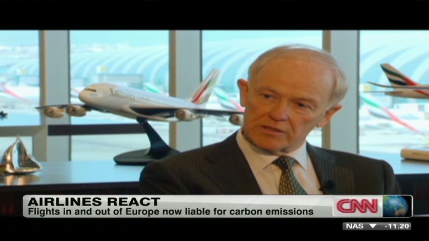 Airlines react to the EU carbon tax. | CNN