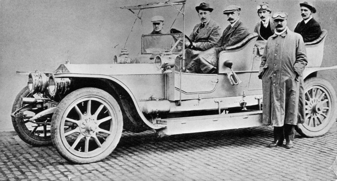 The Rolls-Royce Silver Ghost achieved a world record in 1907 by driving 14,371 miles without an involuntary stop, establishing the car's reputation for reliability.