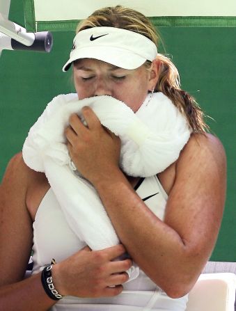 Maria Sharapova described conditions as "inhuman" after her infamous 2007 encounter at Melbourne Park with France's Camille Pin.   