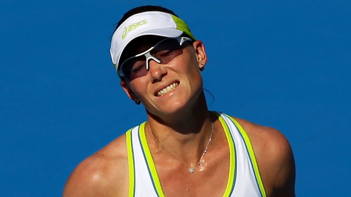 Australian tennis star Samantha Stosur has been eliminated in the early stages of her first two tournaments in 2012.