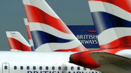 british airways planes
