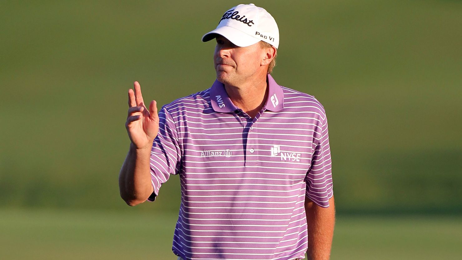 American golfer Steve Stricker has claimed 11 PGA Tour titles since turning pro in 1990.