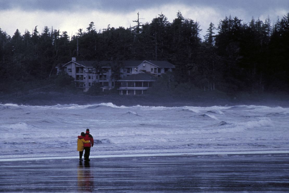 Wickaninnish Inn, Canada: perfect in sun and snow.