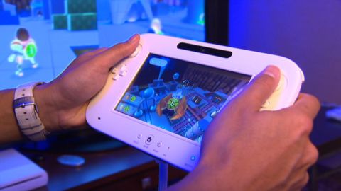 The Nintendo Wii U features a 6.2-inch handheld GamePad that serves as a second screen for games.