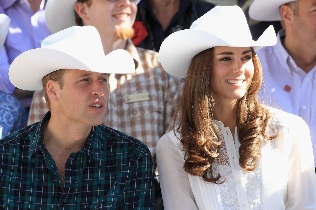 What do you give the couple who has everything? New lists published by the British royal family reveal the gifts given to its members during overseas tours. The Duke and Duchess of Cambridge were given cowboy hats on a visit to a rodeo in Canada. 