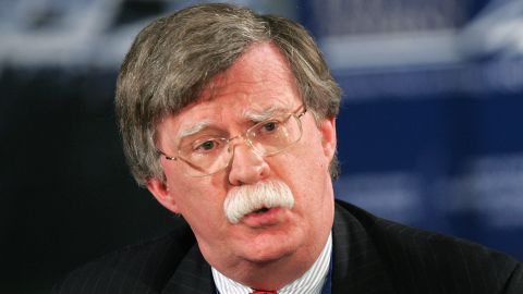 John Bolton, former U.S. ambassador to the United Nations,  as pictured on January 2008