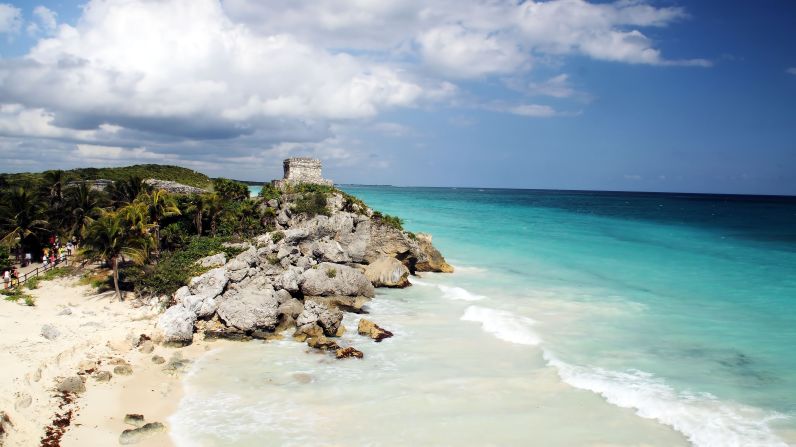 Vijay Krishna captured this view of "Mayan ruins along the blue ocean shores" of Tulum. "I would love to go there again for another relaxing vacation. The sea is absolutely stunning."