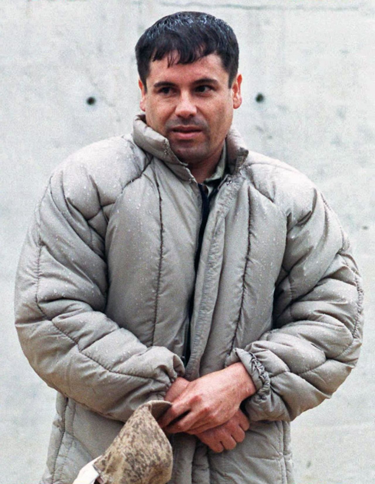 Joaquin Guzman, or "El Chapo" (Shorty), is the boss of the Sinaloa cartel. In this last-known photo taken outside a Juarez prison in 1993, the 5 foot 6 inch son of a poor family wears a schoolboy haircut and a disheveled puff-coat. He has eluded capture for more than a decade.
