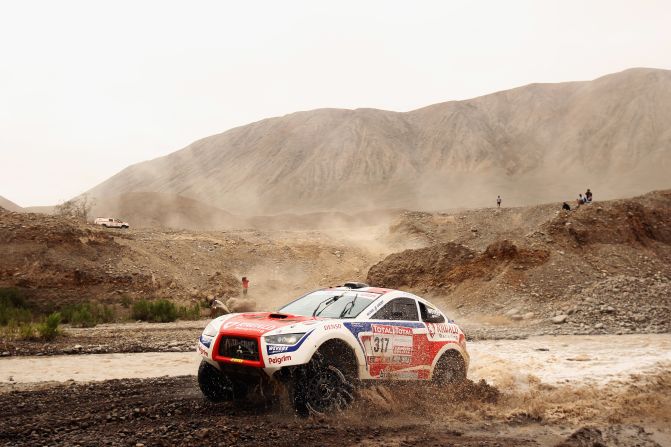 The Dakar Rally is one of motorsport's most grueling tests. The 9,000-kilometer marathon goes to Peru for the first time this year, in addition to blazing across Argentina and Chile.