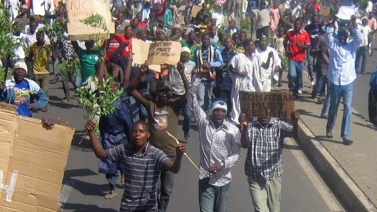 Nigerians have taken to the streets to demand the return of fuel subsidies in Africa's most populous nation 