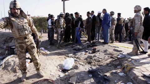 A suicide bombing near Basra  killed more than 50 people on January 14. Over the past two weeks, hundreds of Iraqis have been killed and wounded in violence across the country.