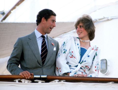 The yacht hosted four royal honeymoons during her time at sea, including that of the Prince and Princess of Wales, in July 1981. 