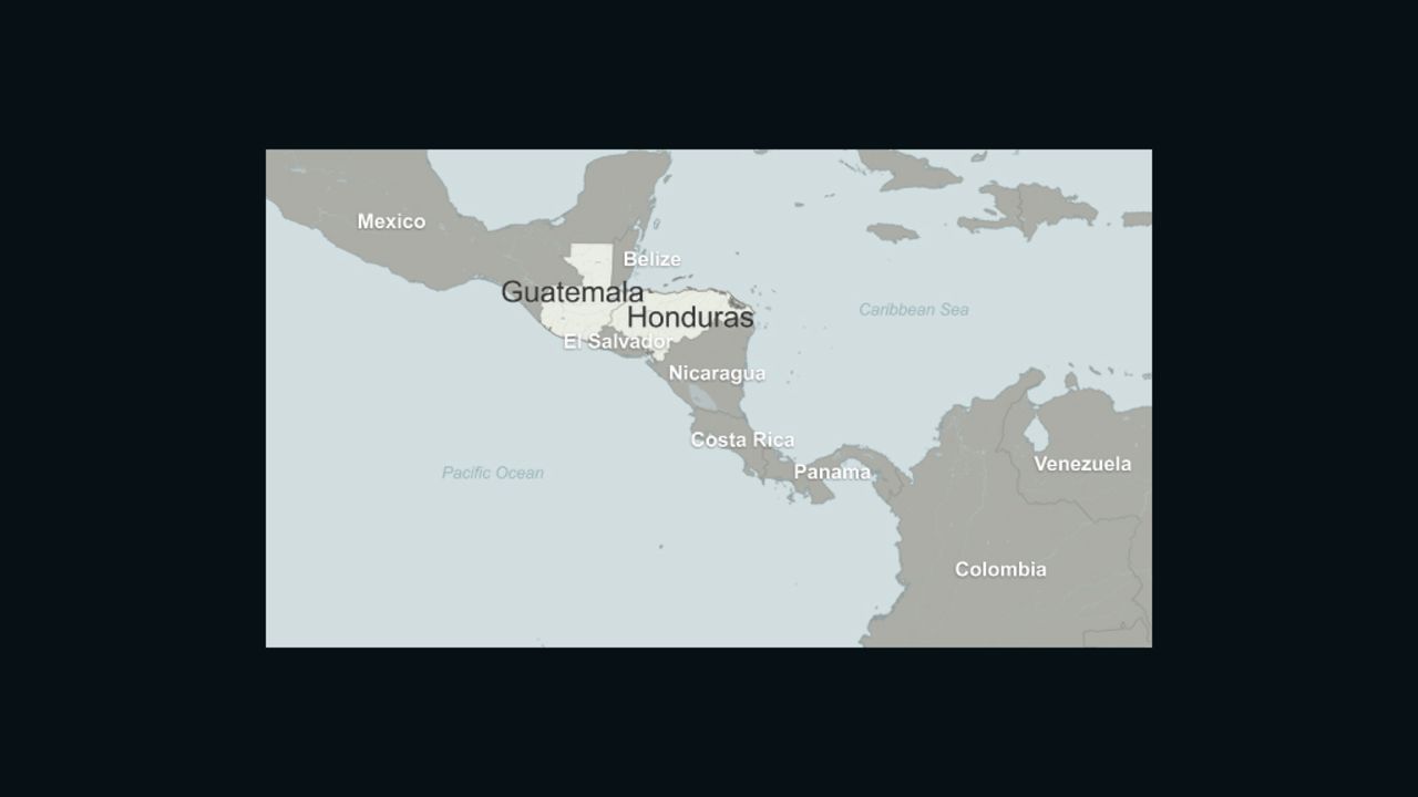 Map: Central America