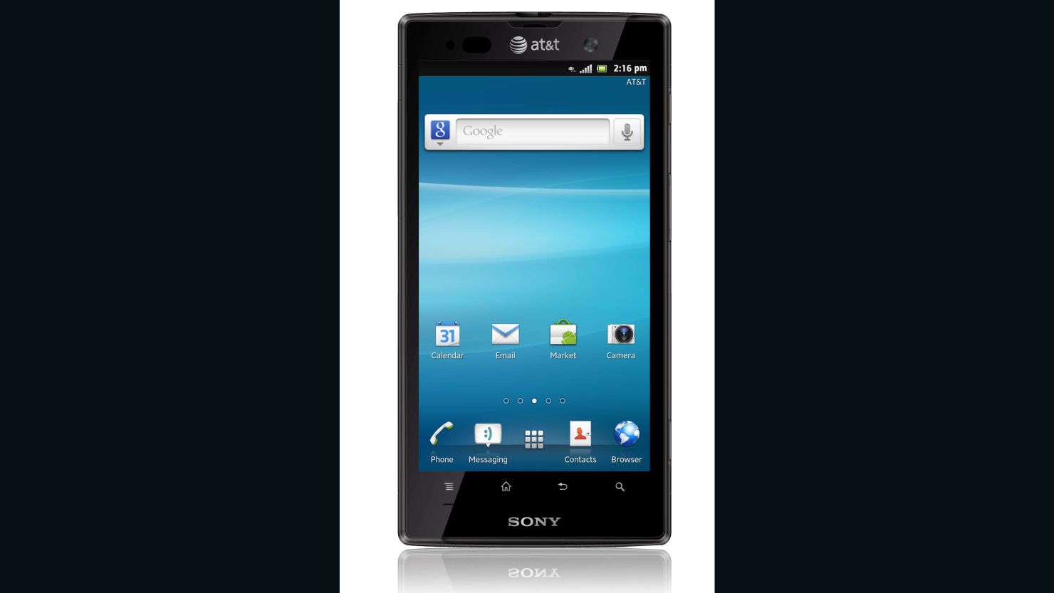 The Xperia Ion for AT&T will be the first Sony phone that doesn't carry the Ericsson name.