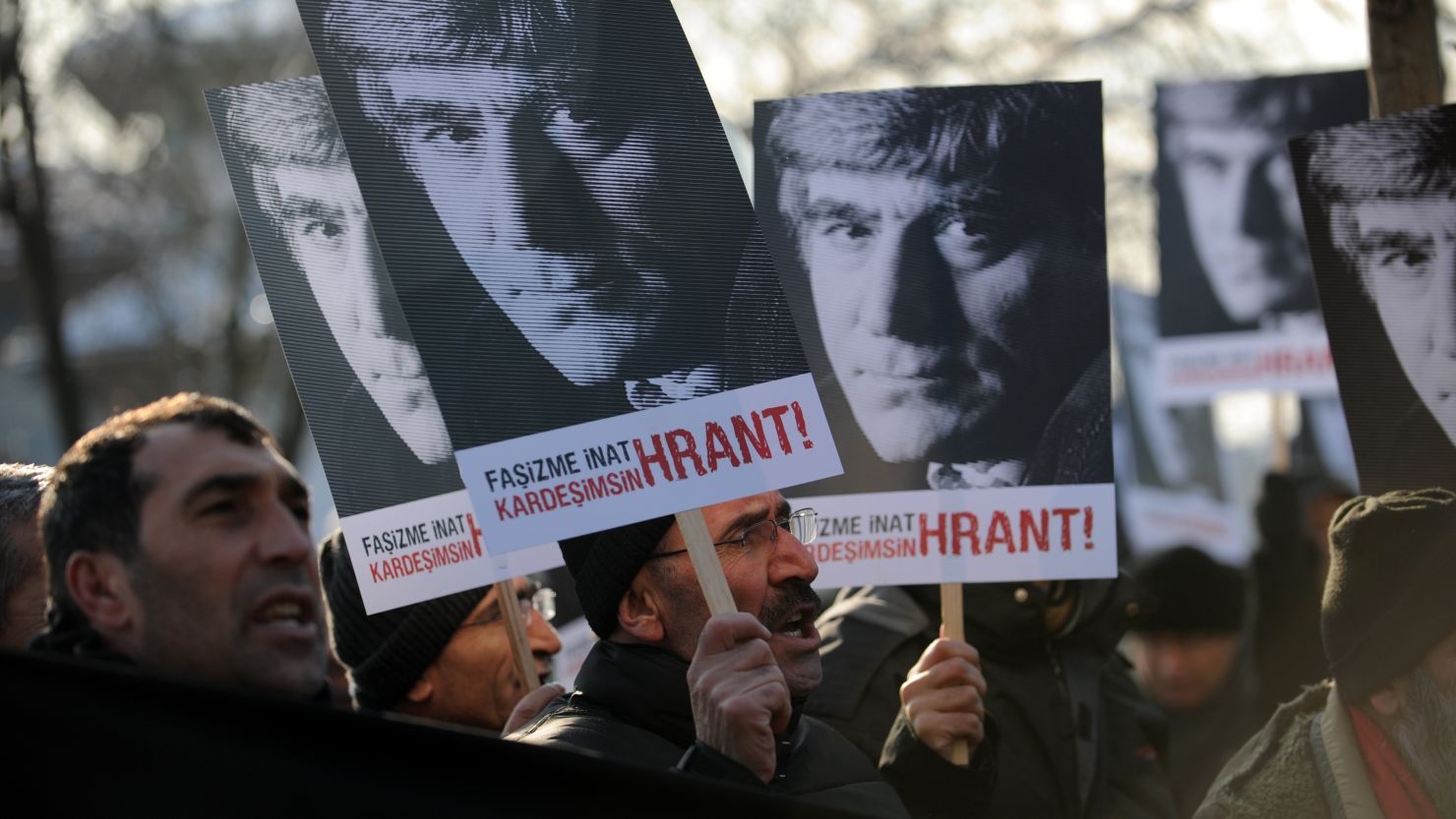 Turkish-Armenian journalist Hrant Dink was gunned down outside the Istanbul office of the Agos newspaper in 2007.