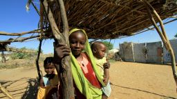 Sudanese children at the Kalma camp for the internally displaced on the outskirts of Nyala pictured in 2010.