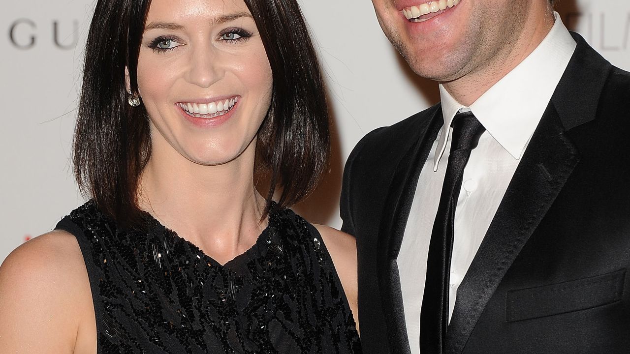 Emily Blunt and John Krasinski.