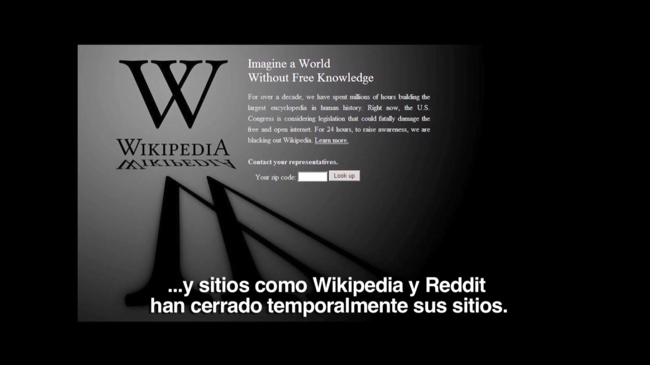 On January 18 several major websites, including Wikipedia, went dark to protest the Stop Online Piracy Act (SOPA), which many felt would unfairly criminalize sites that hosted pirated content. SOPA died in Congress soon afterwards.
