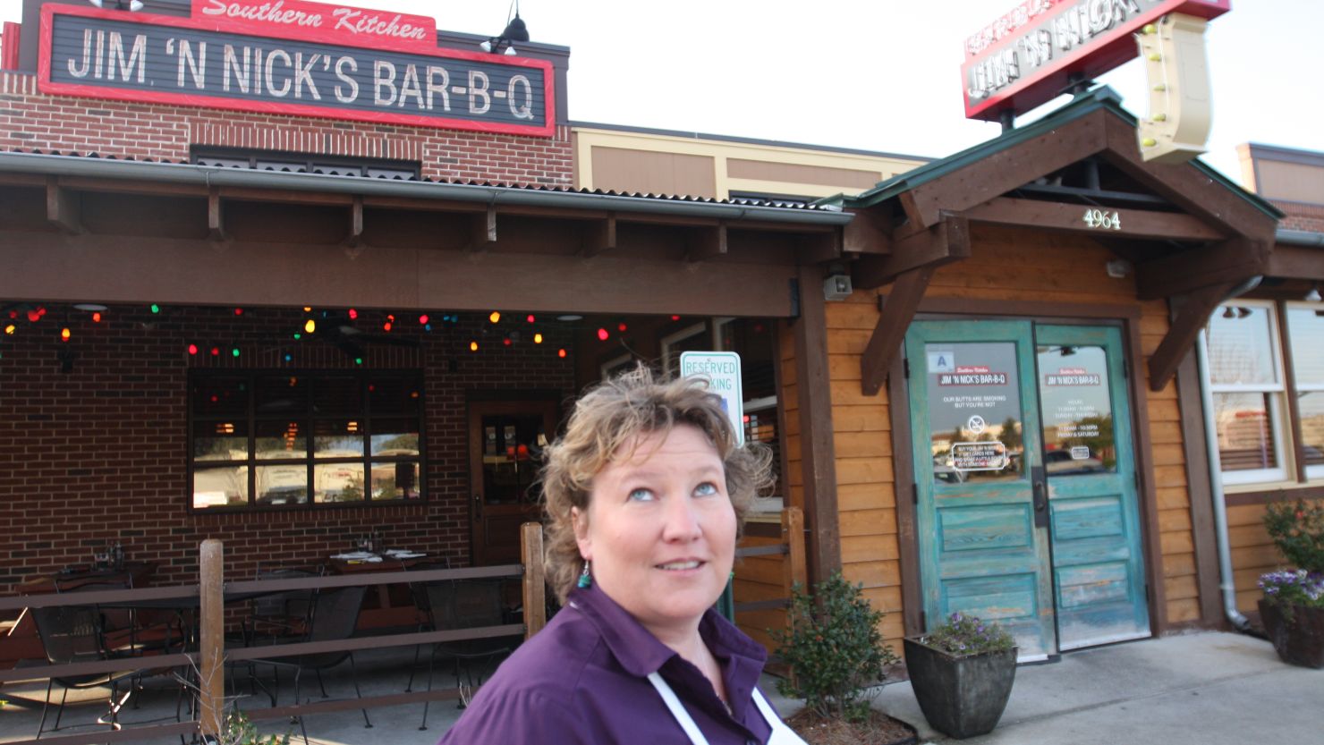 Jen Jones, the manager of Jim 'N Nick's Bar-B-Q in Charleston, has not decided who she'll vote for in the South Carolina primary.