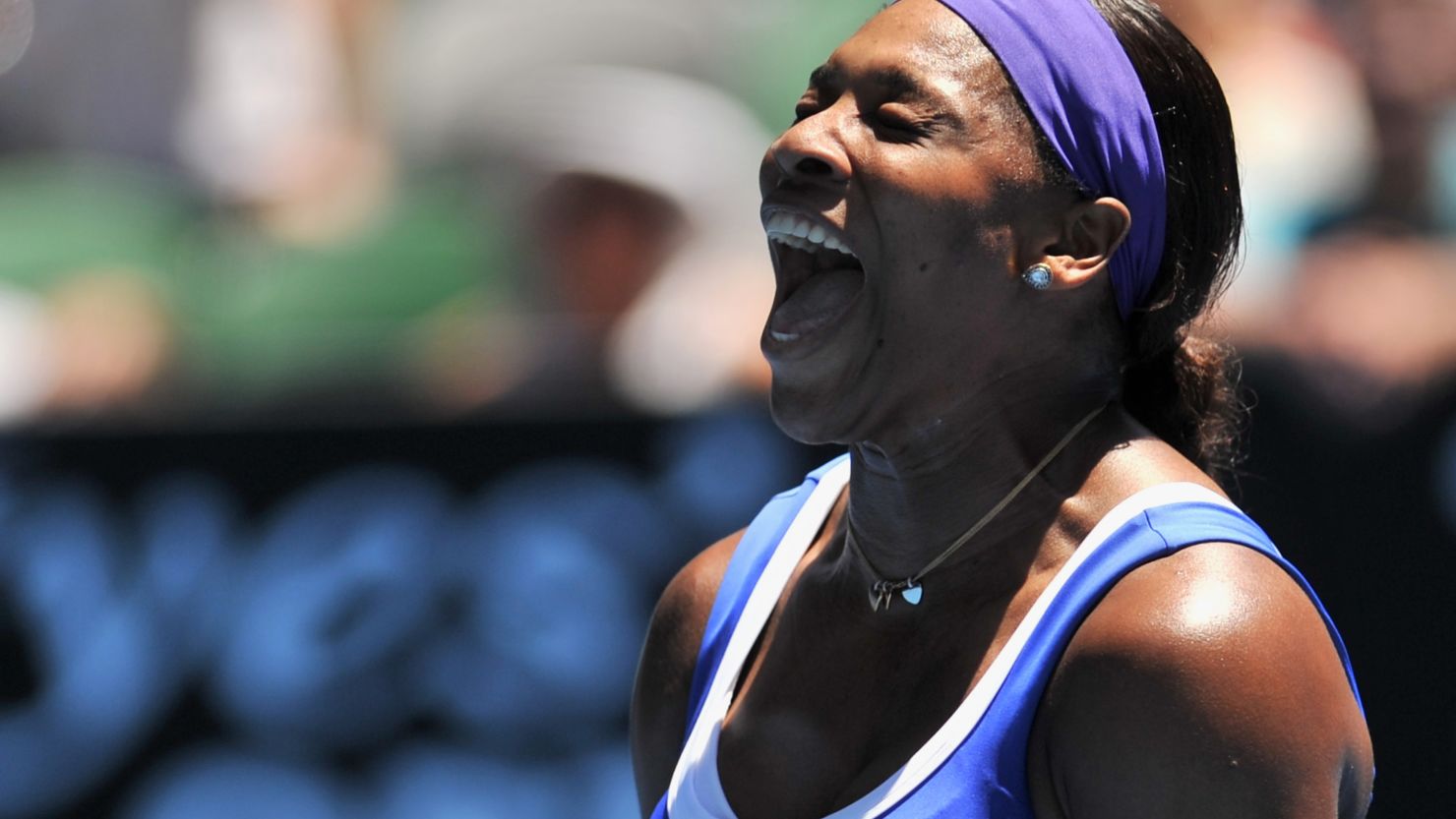 World No. 12 Serena Williams has won the Australian Open women's singles title five times, an Open era record.