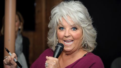 Paula Deen appears at a cookbook promotion at a bookstore in Ridgewood, New Jersey, in October. 