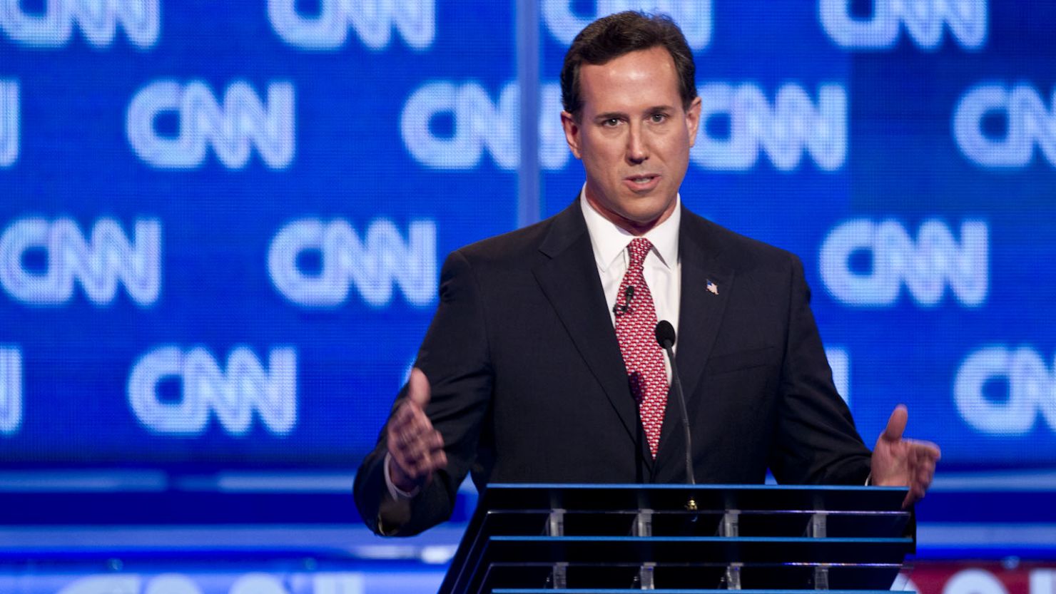 Former Sen. Rick Santorum scored strongly at Thursday night's CNN South Carolina Republican debate, says Todd Graham.