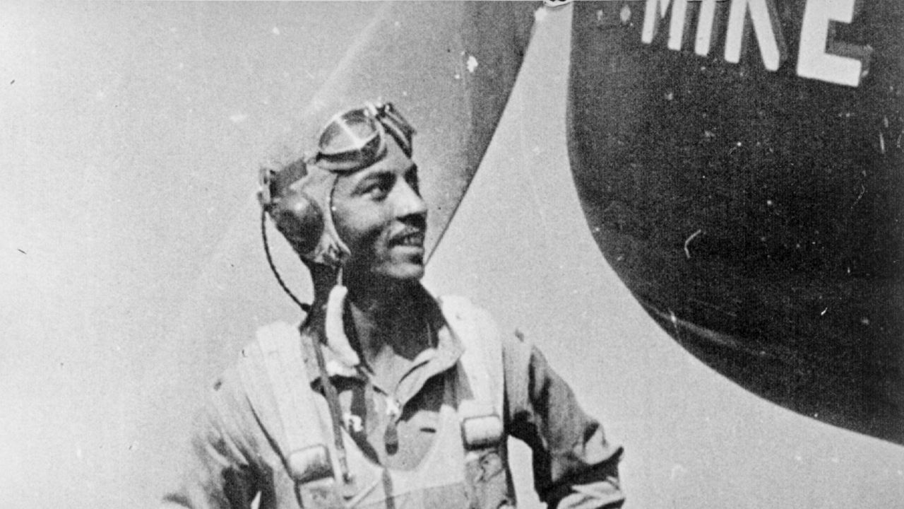 Herbert Carter deployed to war in 1943. He named his plane "Mike," the nickname he gave his wife, Mildred.