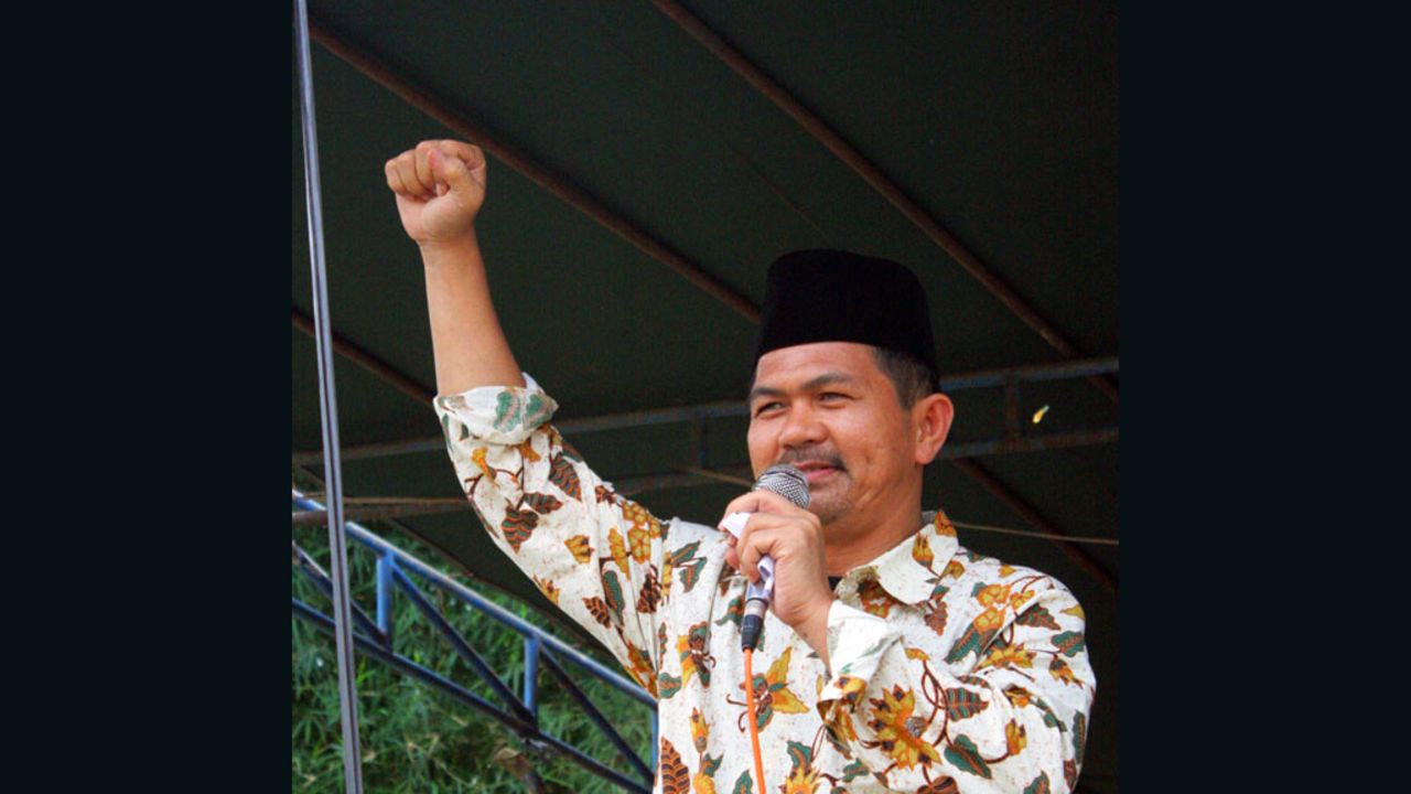 Henry Saragih, secretary general of the Indonesian Peasant Union