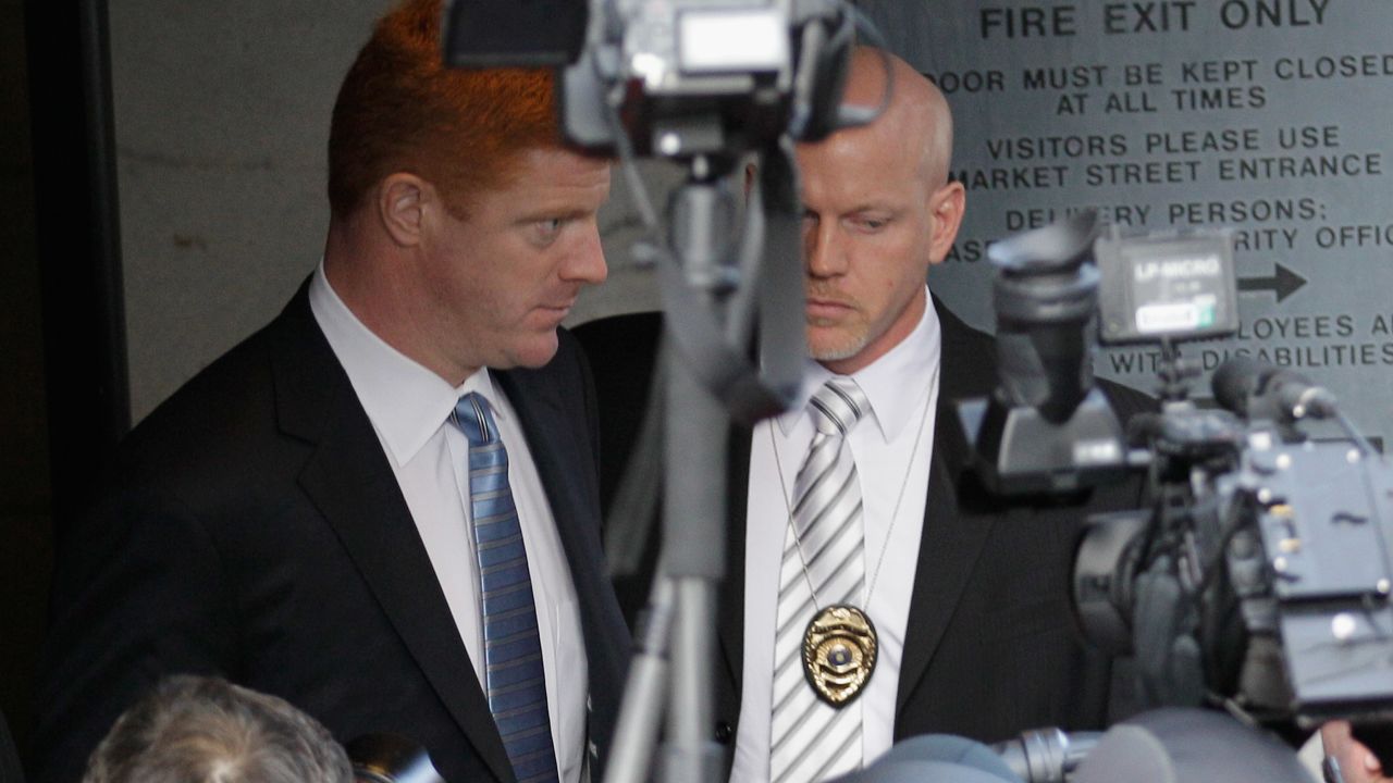 Mike McQueary starred as Penn State's quarterback before turning to coaching. 