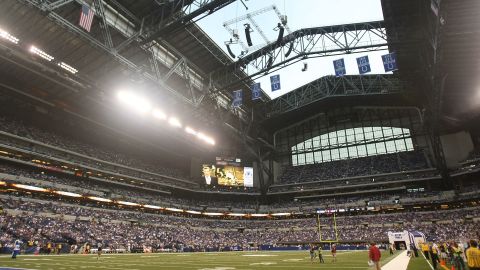 Some 150,000 people are expected to flood into downtown Indianapolis where the game will be played at Lucas Oil Stadium.