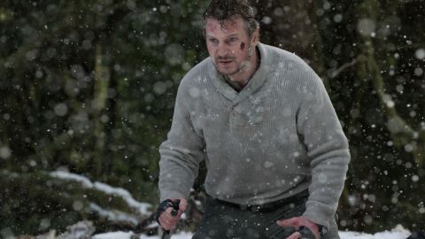Sixty-seven percent of moviegoers listed Liam Neeson as the reason they purchased a ticket to "The Grey."