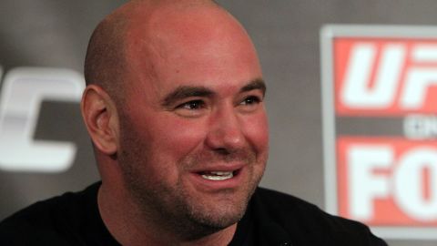 UFC president Dana White had a heated Twitter exchange with Anonymous shortly before his personal information was hacked.