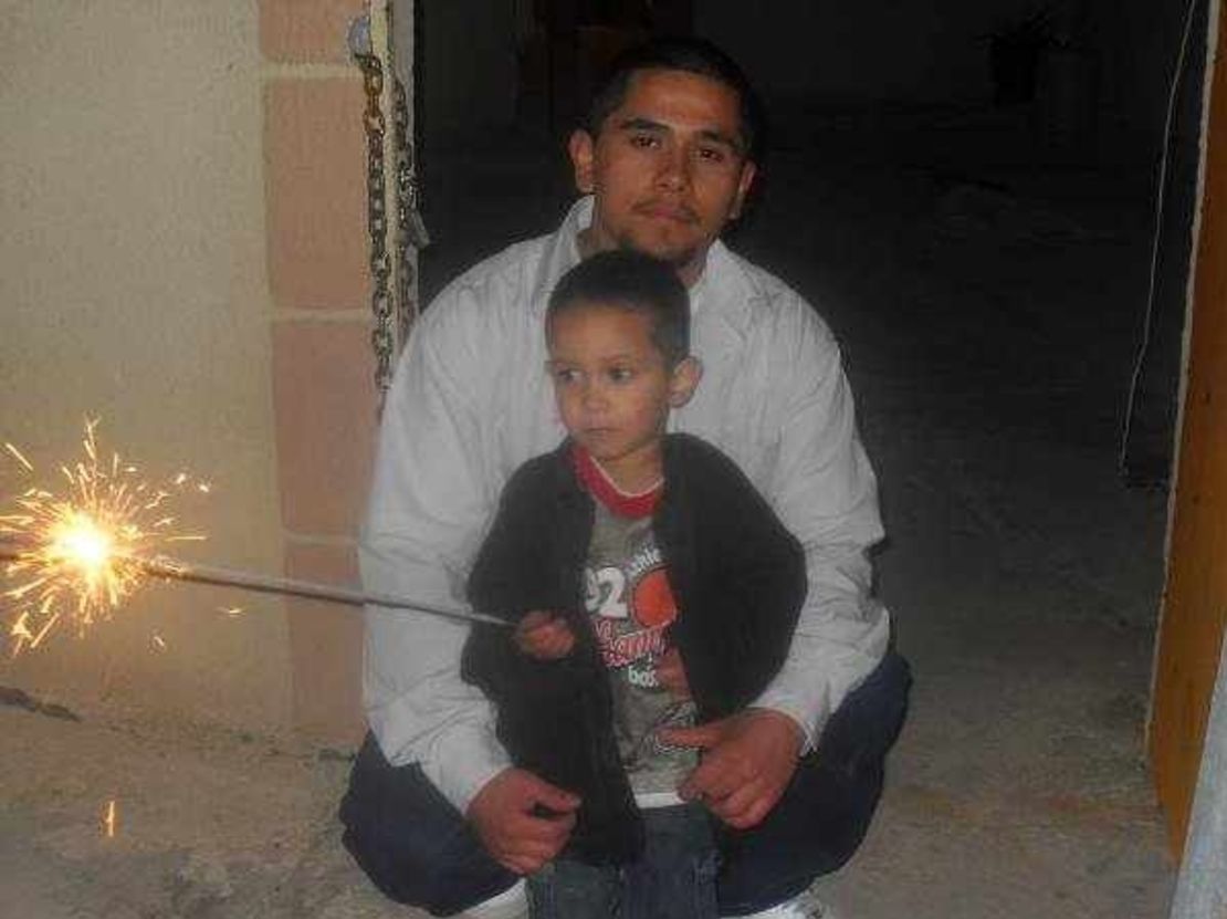 Jake Reyes-Neal moved to Juarez, Mexico, with his son, Anthony, to protect his wife.   