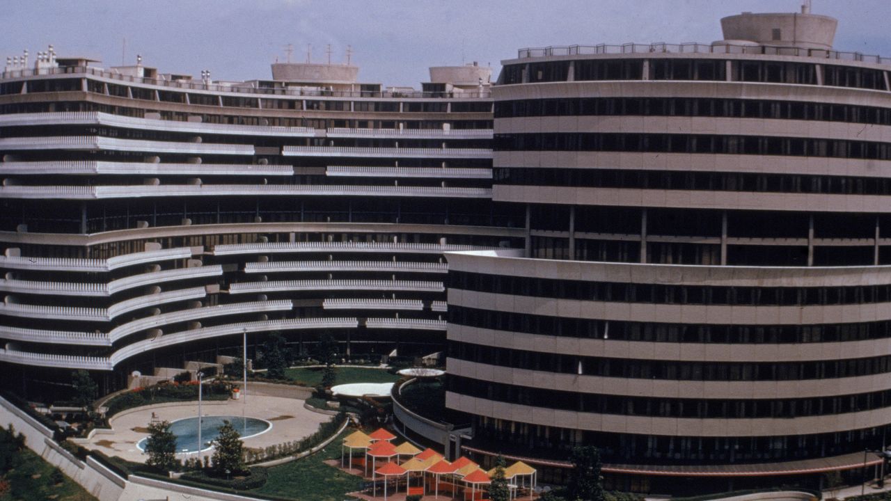 The Watergate, a sprawling office and building complex in Washington, remains a symbol of political corruption.