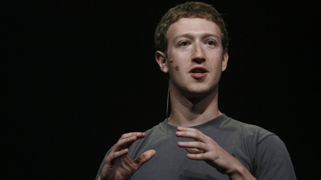 Facebook CEO Mark Zuckerberg at his company's conference in September 2011.
